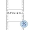 HERMA 8160 Computeretiketten endlos, 88,9 x 23,0 mm, 1-bahnig, 2000