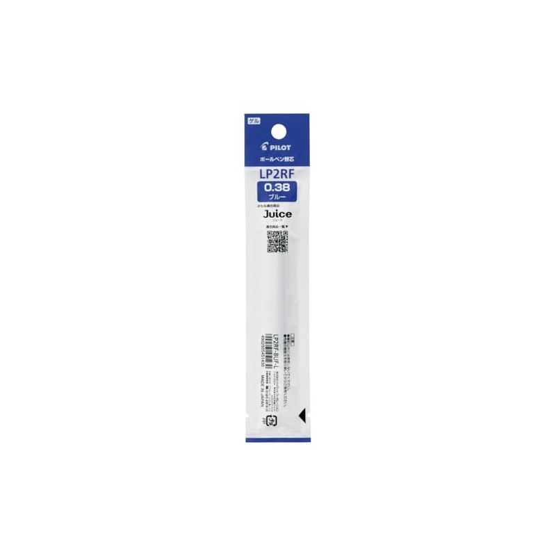 Pilot LP2RF80UF10L Gel Ballpoint Pen Refill LP2RF Juice 0.38 Blue