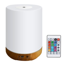 Leds Night Light USB Rechargeable RGB Color & Warm White Lighting Lamp for Baby Children Room Bedroom