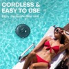 Cordless Robotic Pool Vacuum, Self-Parking Technology, Portable, Ideal for Above-Ground
