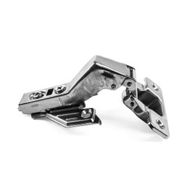 Berta (2 Pieces) +45 Degrees Dioganal Overlay, Soft Closing Face Frame Concealed Kitchen Cabinet Door Hinges with Screws