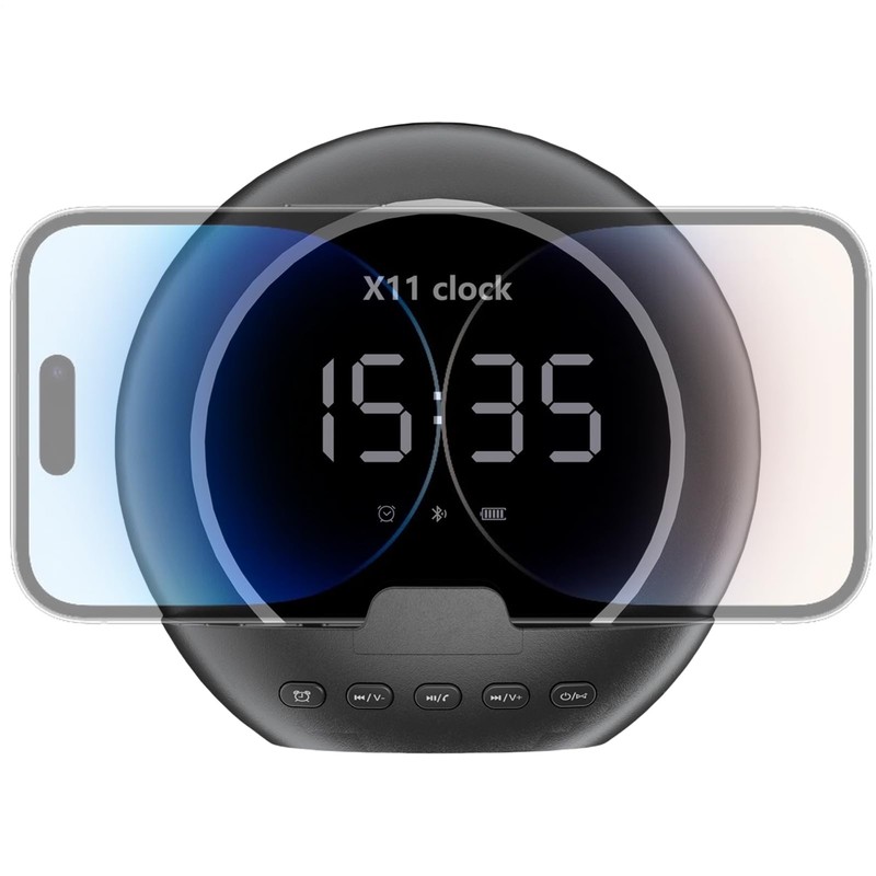 Wireless Alarm Clock Speaker | Multifunctional Digital Clock - Small