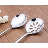 DayCount® Pack of 2 Soup Slotted Serving Spoon, 18/10 Stainless