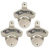 HAIICEN Cheers Bottle Opener Wall Mounted, Stainless Post Mounted Bottle