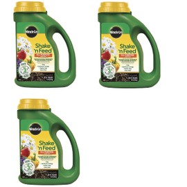 3001910 Shake N Feed All Purpose Continuous Release Plant Food, 4.5 lb, 3 Pack