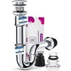 M. ROSENFELD HOME Pop-Up Drain Fitting with Overflow + Universal