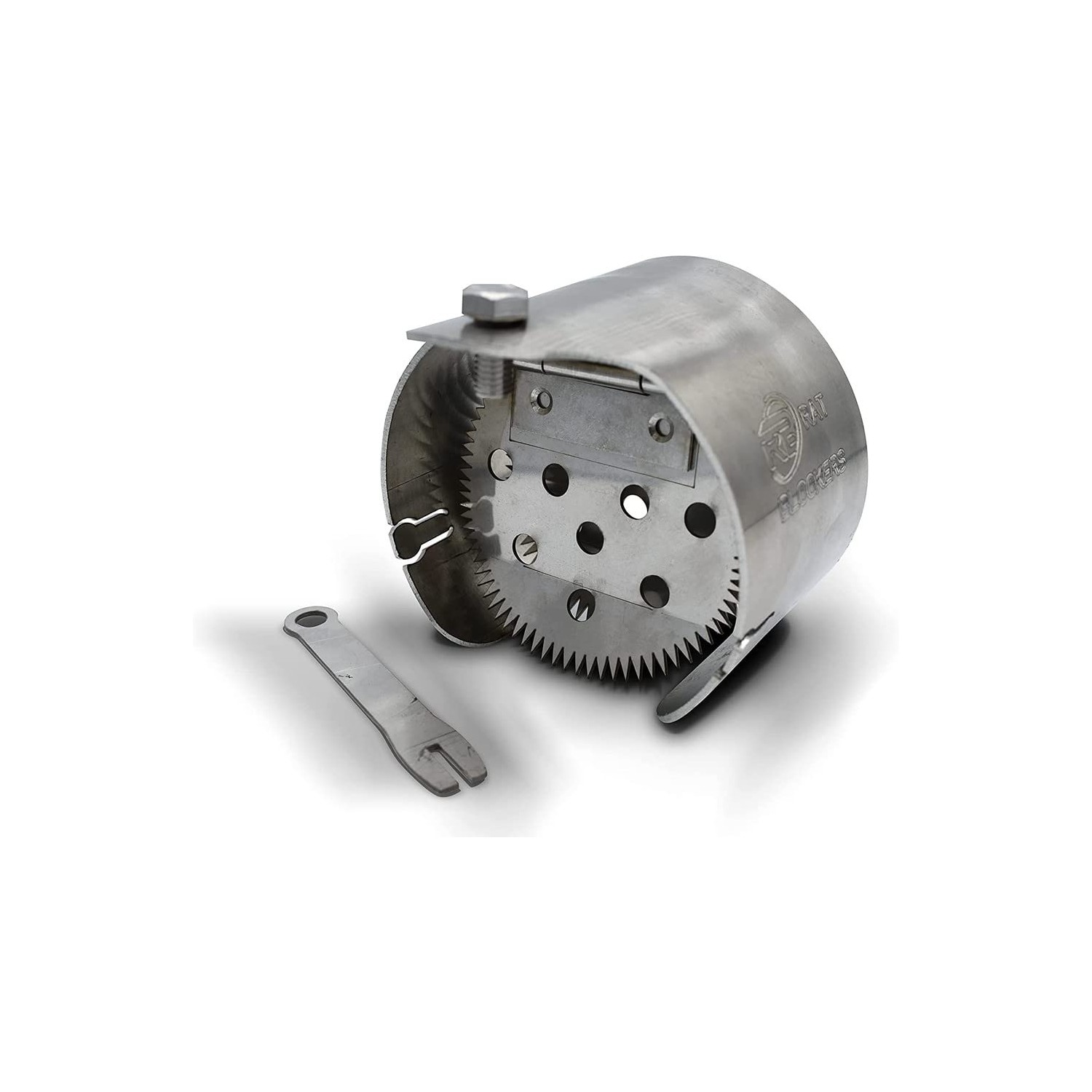 Rat Blockers Stainless Steel for Drains - Twin Steel Valves, 4 inch Rat ...