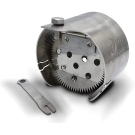 Rat Blockers Stainless Steel for Drains - Twin Steel Valves, 4 inch Rat Flap(100mm/110mm), Non-Return Valve, Shorter Design for Curved Fittings