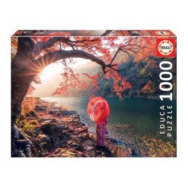 Educa Borras Amanecer Río Katsura Japón Rompecabezas 1000 Pz Educa 18455
