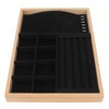 Jewelry Drawer Insert Multipurpose Triple Use Jewelry Display Tray for