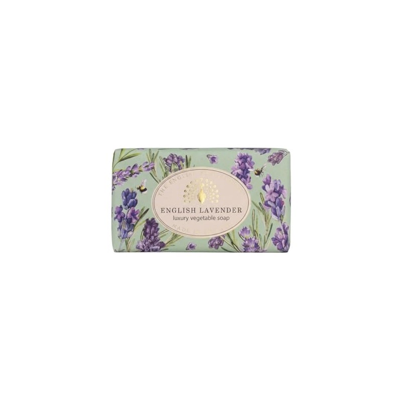 The English Soap Company English Lavender Luxury Vegetable Soap Bar