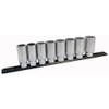 1/2" Drive Deep Metric Socket Set, 25 Piece