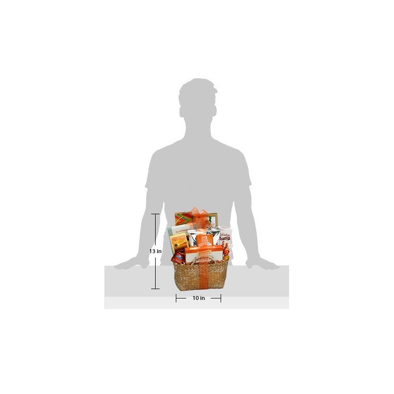 Broadway Basketeers Condolences Gourmet Gift Basket, Kosher Sympathy Food Gift