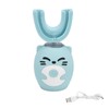 Kids Tooth Brush Cartoon Design USB Charging Food Grade Silicone