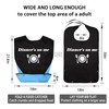 Celuisiva Adult Bibs for Men and Women, Waterproof Leakproof Clothing