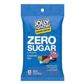 Smiling Sweets Zero Sugar Jolly Rancher, Sugar Free and Aspartame Free Candy, Delicious Fruit Flavors that Everyone will Enjoy, Sweet Treats to Share with Friends and Family (Pack of 4)