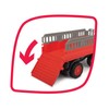 DICKIE toys 204115002 ABC Massey Ferguson Animal Trailer