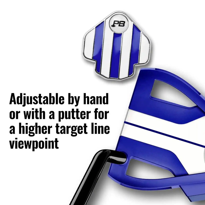 PuttBANDIT Alignment Golf Ball Marker (blue)