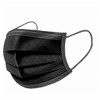 BMC TECH -- 50pcs Black Disposable Face Masks Cover Breathable