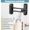 Litensh Door Chain Lock for Front Door, Swing Bar Door
