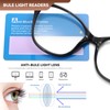 Kafirlo Cat Eye Reading Glasses for Women Men CatEye Anti
