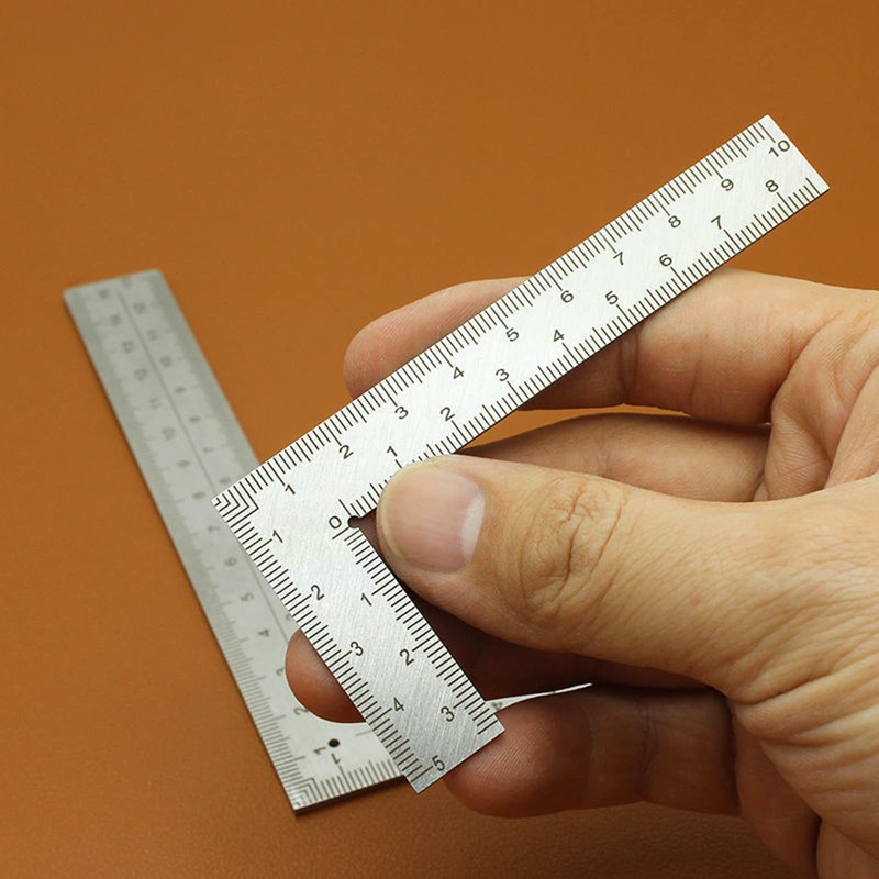 L Shaped Ruler Square Framing Ruler Stainless Steel Ruler 90
