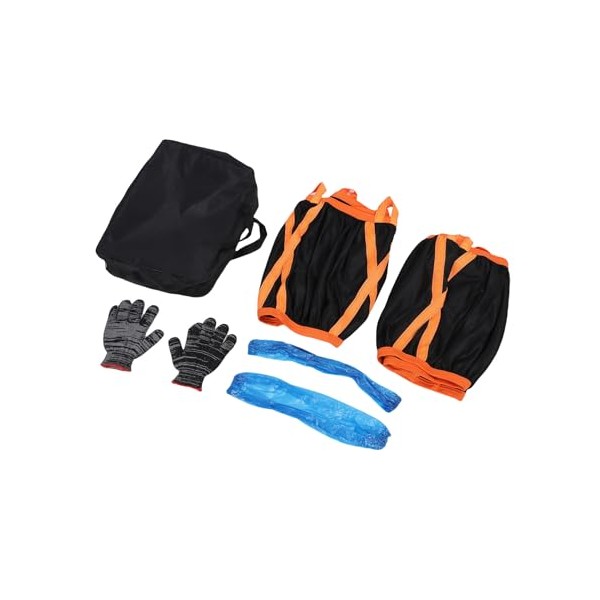 WODHMIEY 2 Pack Tire Snow Socks - Polyester Textile Snow