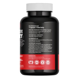 Cranberry 50X Extract 120 Vegetarian Capsules dmannose UTI urinary tract infection bladder control women probiotic cranberry concentrate Allergen-Free Non-GMO Canada Made