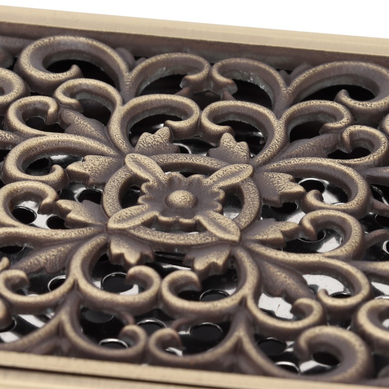Floor Drain Antique Copper Shower Drain Kit for Home Hotel