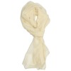 Ted and Jack - Solid Silk Lightweight Accent Scarf (Ivory)