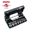 CRAFTSMAN V-SERIES Socket Set, Shallow SAE, 3/8 Inch Drive, 18