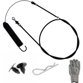 DEEG PTO Control Cable GY22387 Lawn Mower Blade Engagement Cable Compatible with John Deere 107S D100 D105 D110 D120 D125 D130 X105 X106 X107 X125 X126