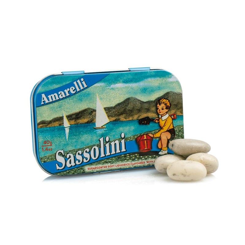 Amarelli, Sassolini Liquid with Sugar 1.4Oz
