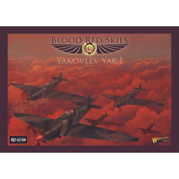 Blood Red Skies Yakolev Yak-1 Squadron 1:200 WWII Mass Air Combat War Game