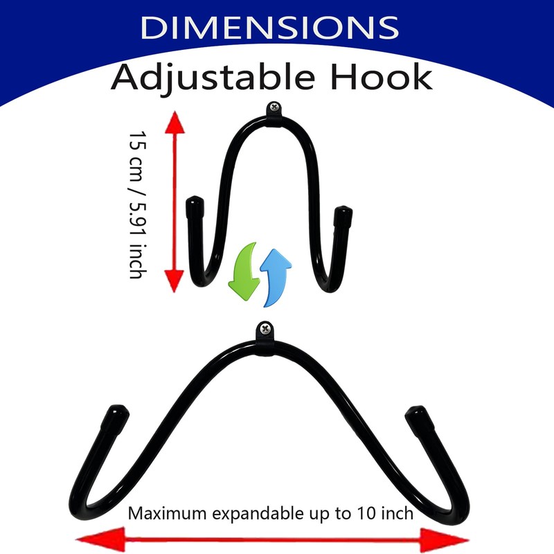 AUXPhome Pack of 4 – Rolling Pin Holder Display Rack