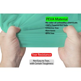 Fresh Mint Plastic Tableloths 2 Pack Mint Green Disposable Table Covers 84 Inch Circle Bridal Shower Party Tablecovers PEVA Table Cloths for BBQ Picnic Birthday Wedding Parties 6 ft Round Table Use