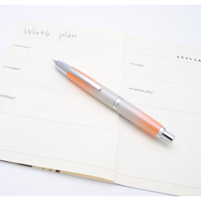 JINHAO 10 Press Fountain Pen Retractable Metal Pen with Ink
