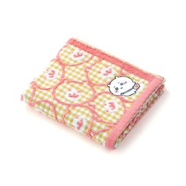 Chiikawa Pochette Face Towel, Yellow, Gauze Pile, Cute, 41-1072130, Approx. 13.4 x 31.5 inches (34 x 80 cm)