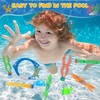 TranRantic Pool Diving Toys, 26 Pcs Summer Swimming Toys with