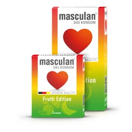 masculan® Das Kondom - FRUTTI EDITION 3 Stück