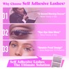 Yawamica Self Adhesive Eyelashes Wispy Lash Clusters No Glue Needed