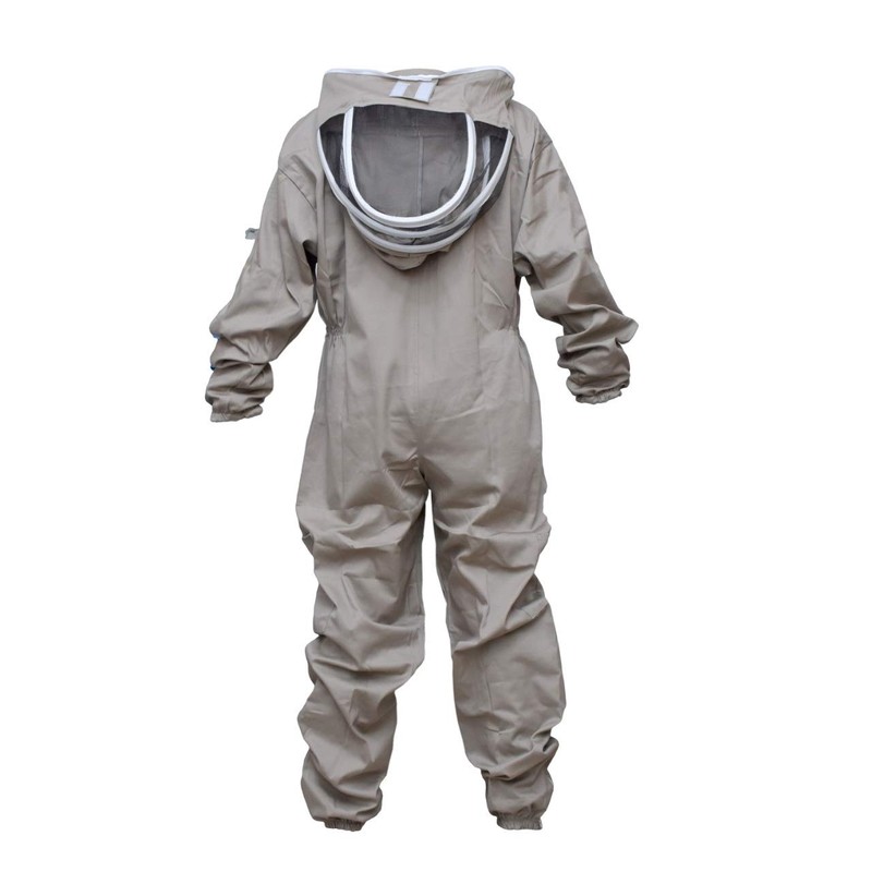 MS Bee Suit Cotton Beekeeper Suit with Fencing Veil One