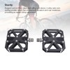 Mountain Cycling Pedals Carbon Fiber 3 Bearing Anti Slip Hollow