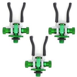 3 Pack of Phoxinus Anodised Aluminium Butt Rests. Adjustable rod rests to suit virtually all rods, rod pods, bank sticks etc. Ideal back rests for carp, course and match fishing etc