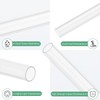 M METERXITY Clear Plastic Tube 12mm [0.47"] Inner Diameter x