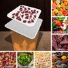 15 Pack Silicone Dehydrator Sheets,Non-stick Food Fruit Dehydrator Mats Reusable