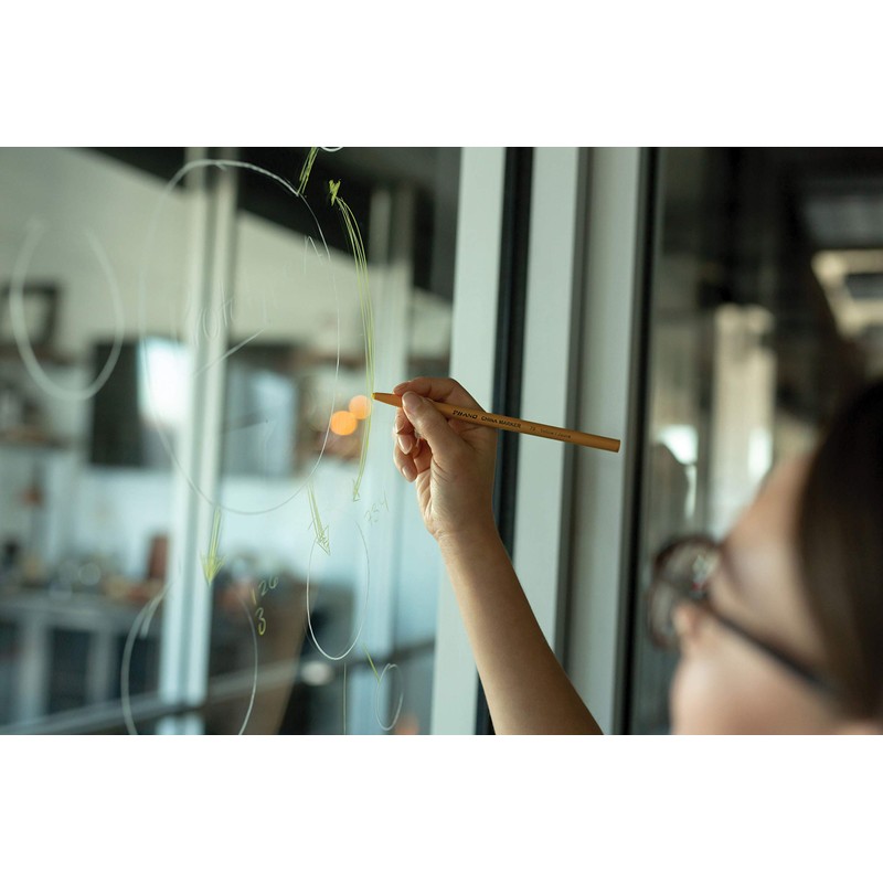 Dixon China Marker, Black, Thin Lead, Dozen