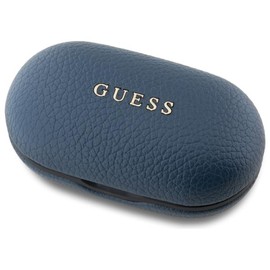 CG Mobile Guess Bluetooth Headphones TWS + Docking Station Grained Classic Logo Blue