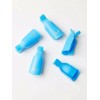 Nail Pinzas Plásticas Retiradoras De Acrílico O Gelish 10 Piezas