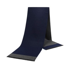 MMYOMI Mens Super Soft Silk Knitted Scarves Pure Color Neck Wrap for Autumn and Winter